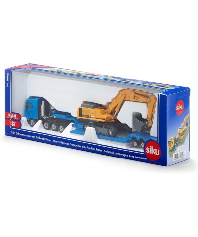 Siku 1847. 1/87 Camión Gondola con Excavadora