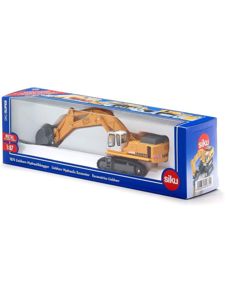 Siku 1874. 1/87 Pala Excavadora Hidráulica Liebherr 974 Litronic