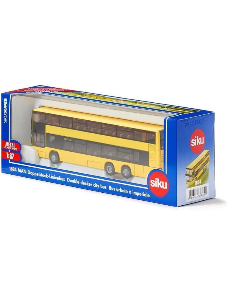 Siku 1884. 1/87 Autobús Urbano Man de 2 Pisos