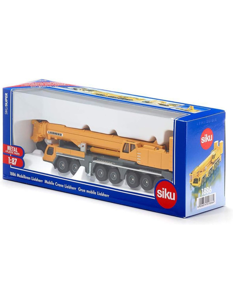 Siku 1886. 1/87 Camión Grua Liebherr LTM1400