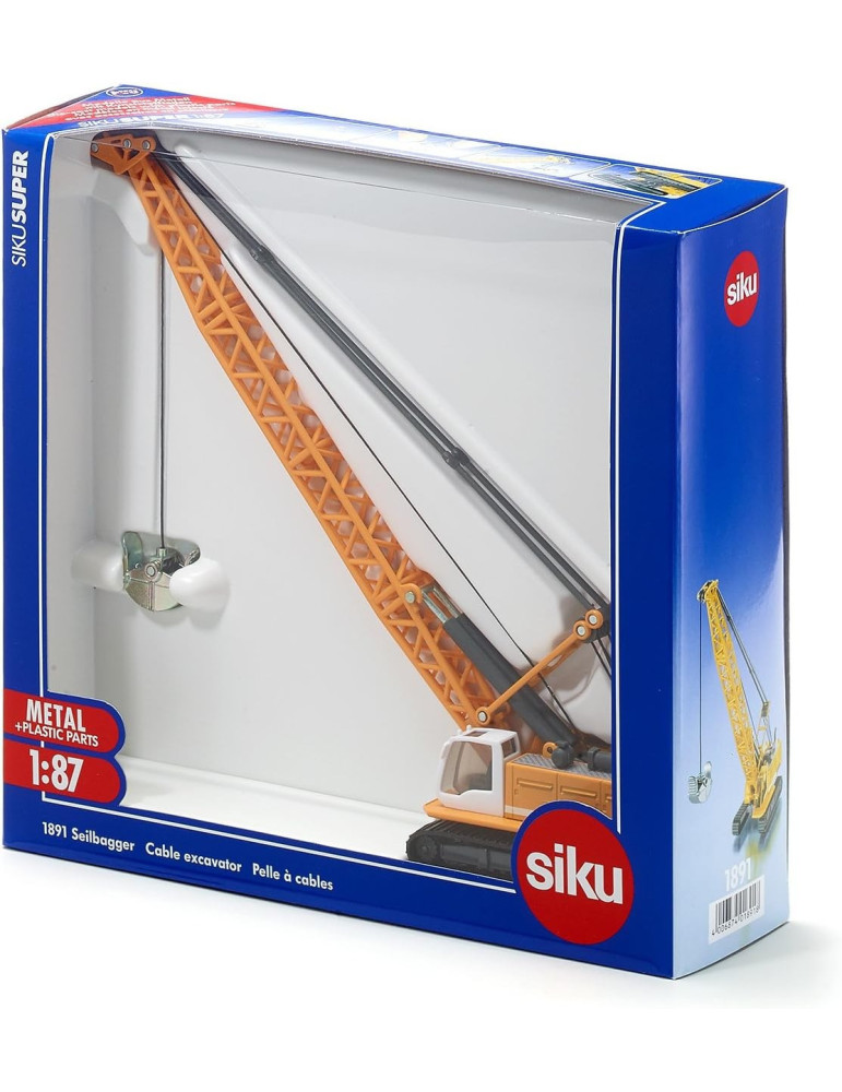 Siku 1891. 1/87 Grua Liebherr Cable con Orugas