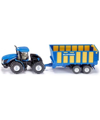 Siku 1947. 1/50 Tractor New Holland T9.560 con Remolque Ensilado