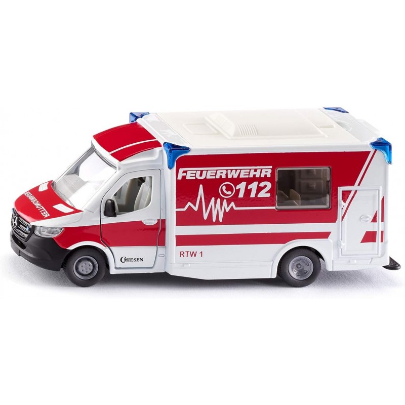 Siku 2115. 1/50 Ambulancia MB Sprinter Miesen tipo C