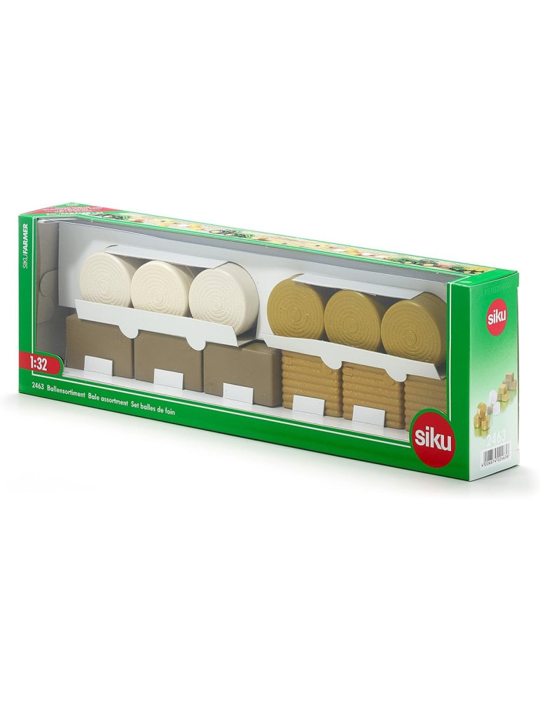 Siku 2463. 1/32 Surtido Pacas Heno