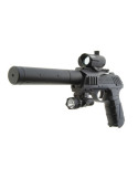 Gamo 6111383. Pistola Perdigón P-25 Blowback Tactical. 4.5 mm