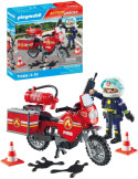 Playmobil 71466. Moto de Bomberos. 21 Piezas