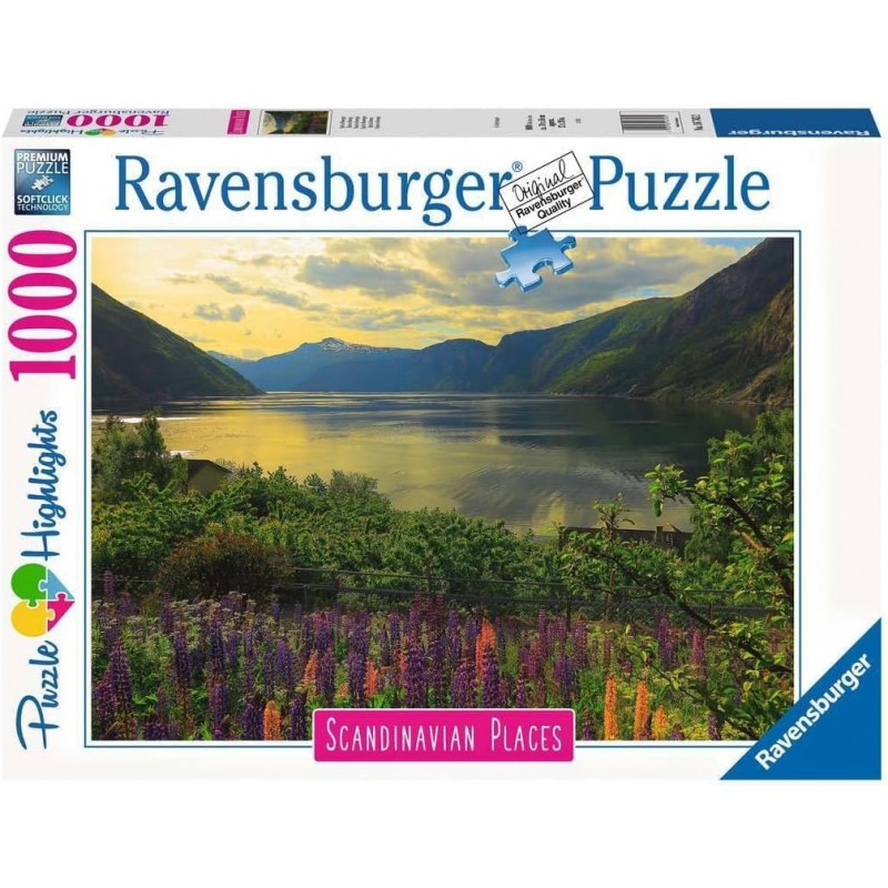 Ravensburger 16743. Puzzle 1000 Piezas. Fiordo de Noruega