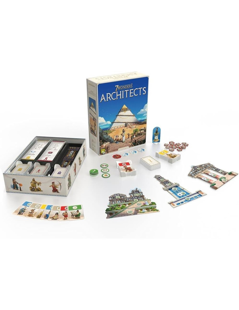 Asmodee . 7 Wonders. Arquitectos. 2-7jug +8 años