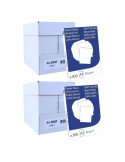 Pack 5000 Folios Papel A4 80gr Blanco. Valido para todas las impresoras y fotocopiadoras.
