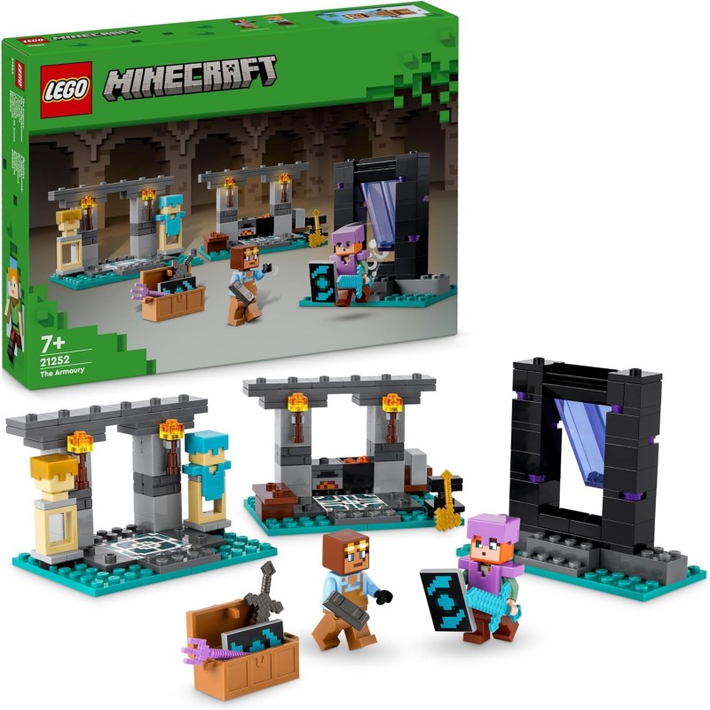 Lego 21252. Minecraft. La Armería. 203 Piezas