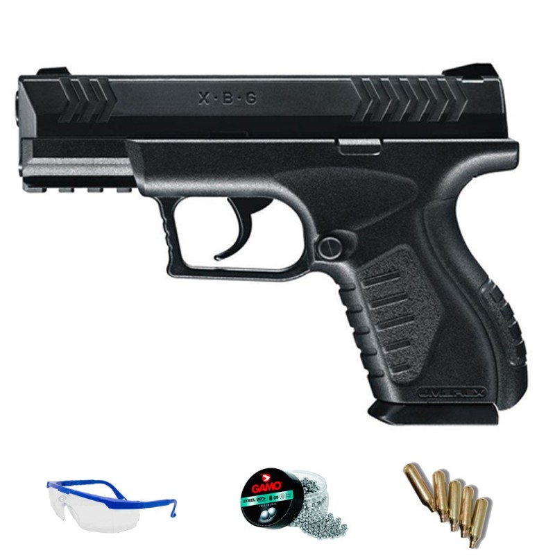 Umarex U58173. Pack Pistola Perdigón XBG. Calibre 4.5mm BB