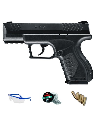 Umarex U58173. Pack Pistola Perdigón XBG. Calibre 4.5mm BB