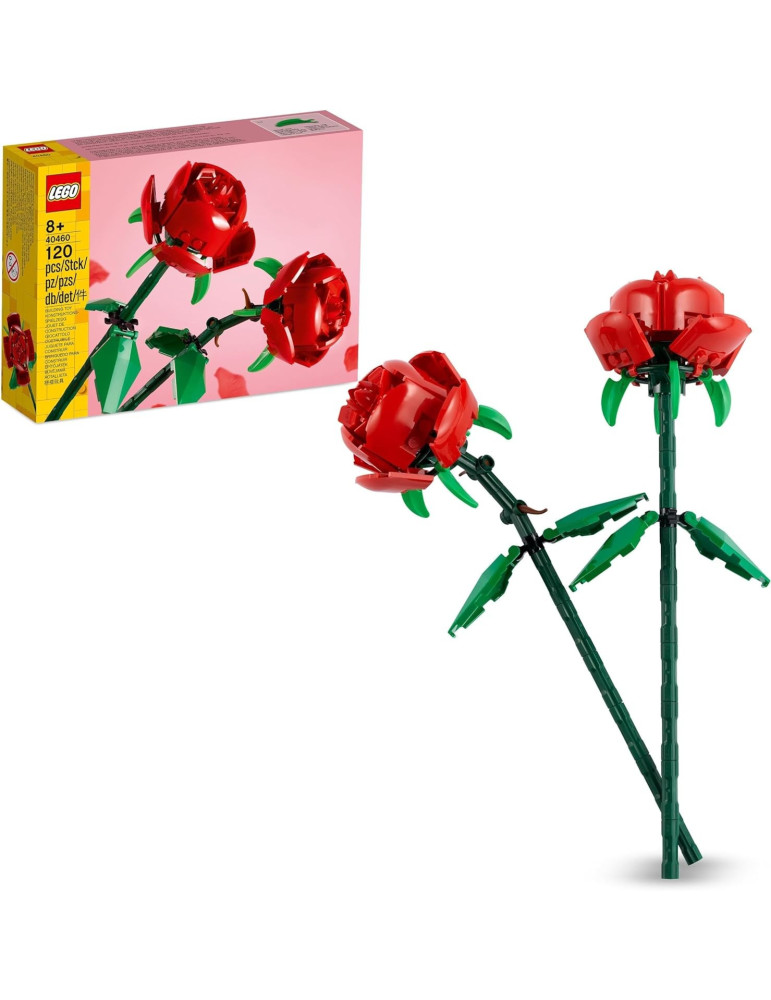 Lego 40460. Pareja de Rosas. 120 Piezas