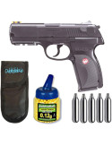 Umarex U25637. Pistola Airsoft HK Ruger P345 Co2 + Funda + 1000 Bolas + bombonas Co2.