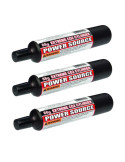 Pack 3 Bombonas Gas C02 88gr desechable, Especial carabinas, Airsoft.