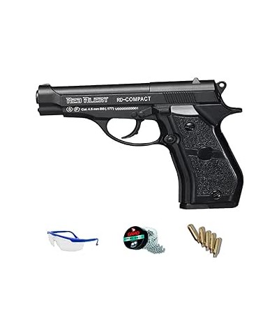 Red Alert Pack Pistola de Aire comprimido - balines de Acero. Gamo RD Compact Cal 4.5mm.3,5J