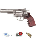 WINCHESTER .45 Revólver Special | Pack Pistola de Aire comprimido (CO2) Y balines de Plomo (perdigones) Cal. 4.5mm. Réplica Ful