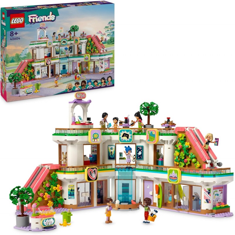 Lego 42604. Friends. Centro Comercial De Heartlake. 1237 Piezas