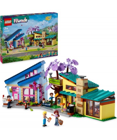 Lego 42620. Friends. Casas Familiares de Olly y Paisley. 1126 Piezas