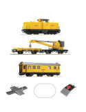 Roco 5100002. Set Iniciación Analógico H0 Diésel clase 212, DB AG, Con tren de intervención.