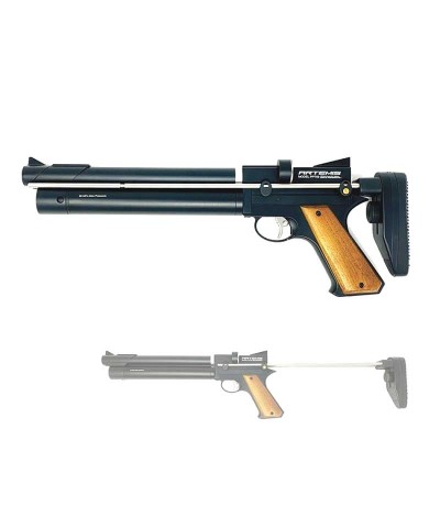 Pistola Perdigón PCP PP750 Multi-tiro con Regulador. 14 Julios. Cal 4,5mm