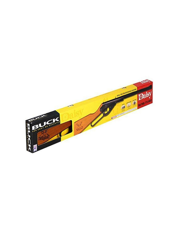 992105 Gamo. Pack Carabina Perdigón Daisy Buck calibre 4,5mm Steel BB's 29892/38123