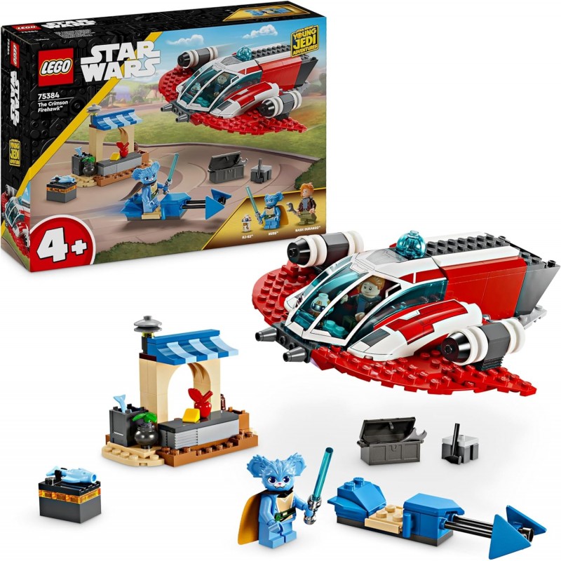 Lego 75384. Star Wars. The Crimson Firehawk. 136 Piezas
