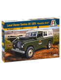 Italeri 6542 1:35 Land Rover 109" Guardia Civil-Modelo de Suelo, Hobby, Pegado, Kit de plástico, detallado, Multicolor