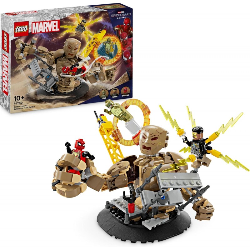 Lego 76280. Marvel. Spider-Man vs. Sandman. Batalla Final. 347 Piezas
