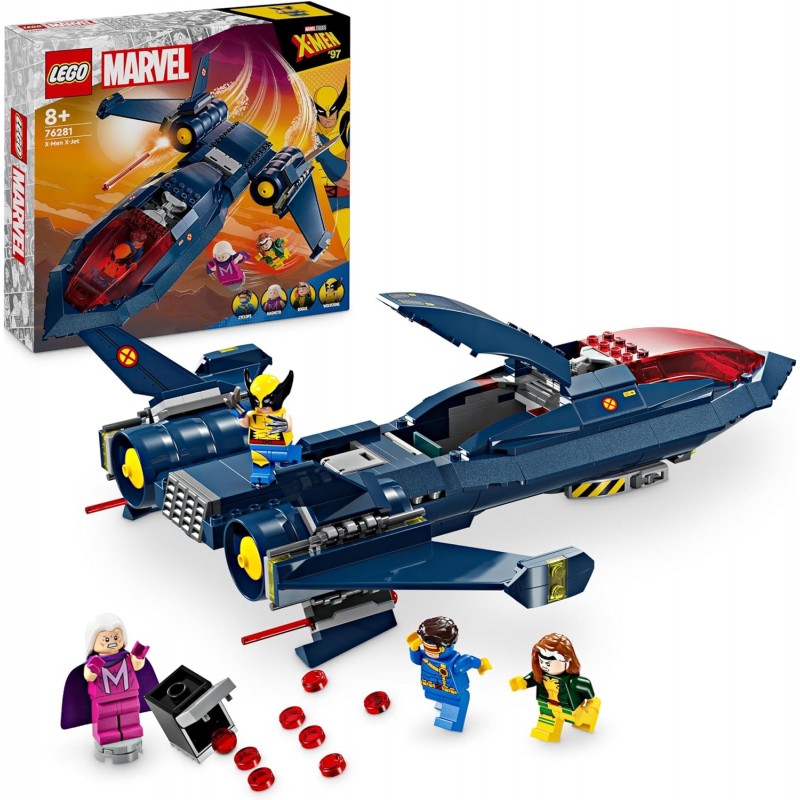 Lego 76281. Marvel. X-Jet de los X-Men. 359 Piezas