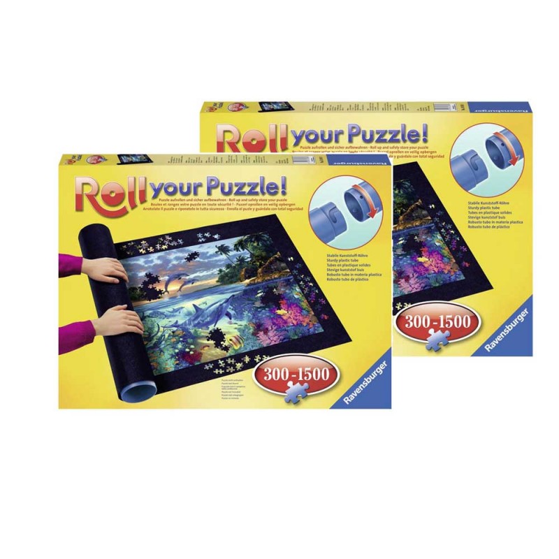 Pack 2 Puzzle Roll 1500 Ravensburger. Tapete Universal para Transportar/Guardar Puzzles. 2-41792