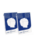 Pack 1000 Folios Papel A4 80gr Blanco. Valido para todas las impresoras y fotocopiadoras.