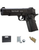 Set Gamo Red Alert RD 1911 - Pistola de Aire comprimido + maletín y Accesorios. Arma de CO2 de balines (perdigones BB's de Acer