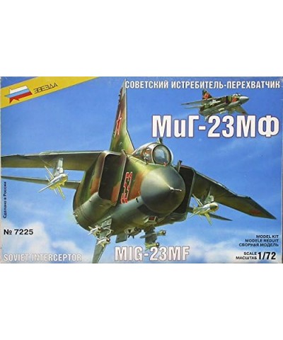 Zvezda 7225. 1/72 Mig-23 MF Flogger Soviet Interceptor