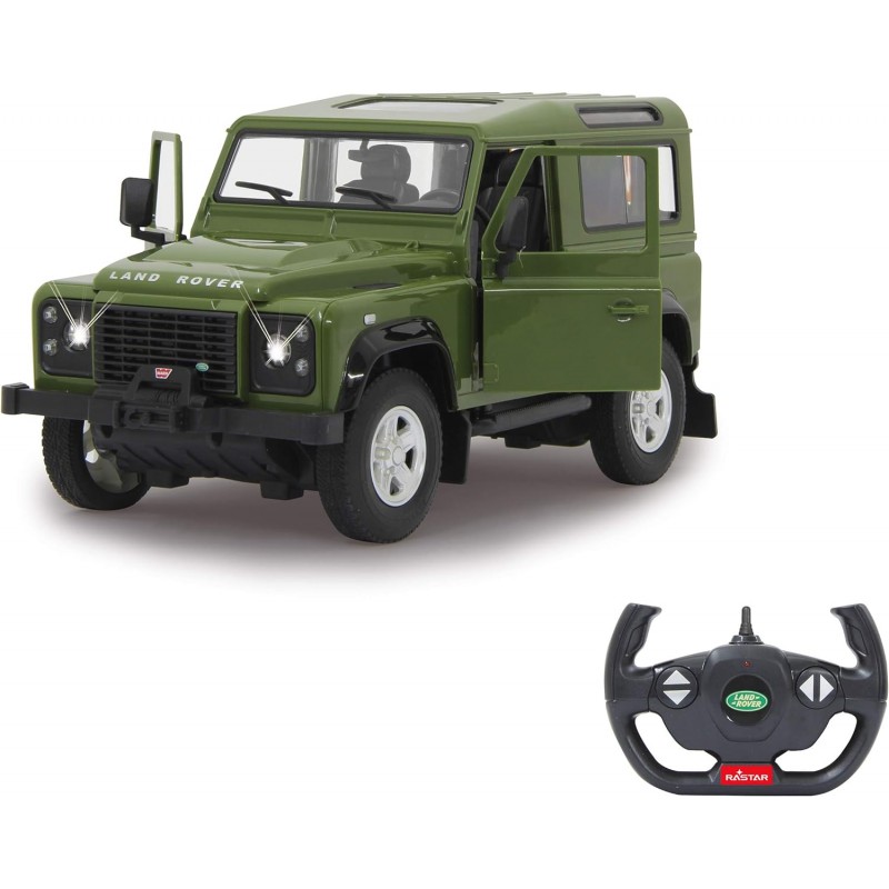 Jamara 405155. Coche Radiocontrol Land Rover Defender. 1/14. Con Luz