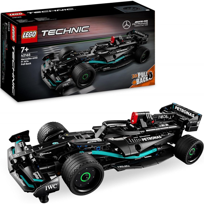 Lego 42165. Mercedes AMG F1 W14 E Performance Pull-Back