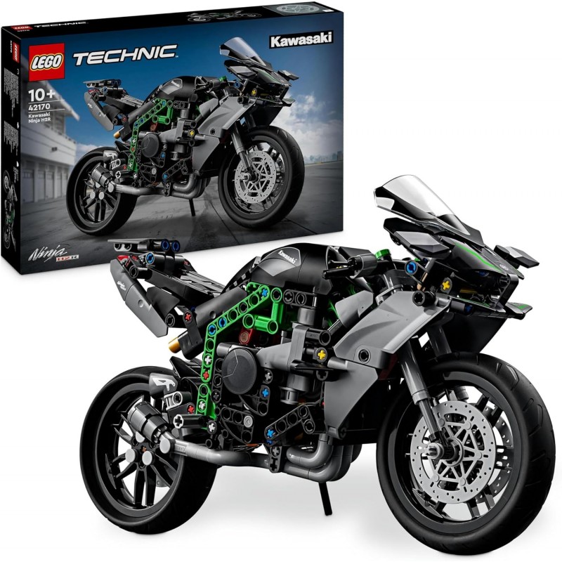 Lego 42170. Moto Kawasaki Ninja H2R. 643 Piezas