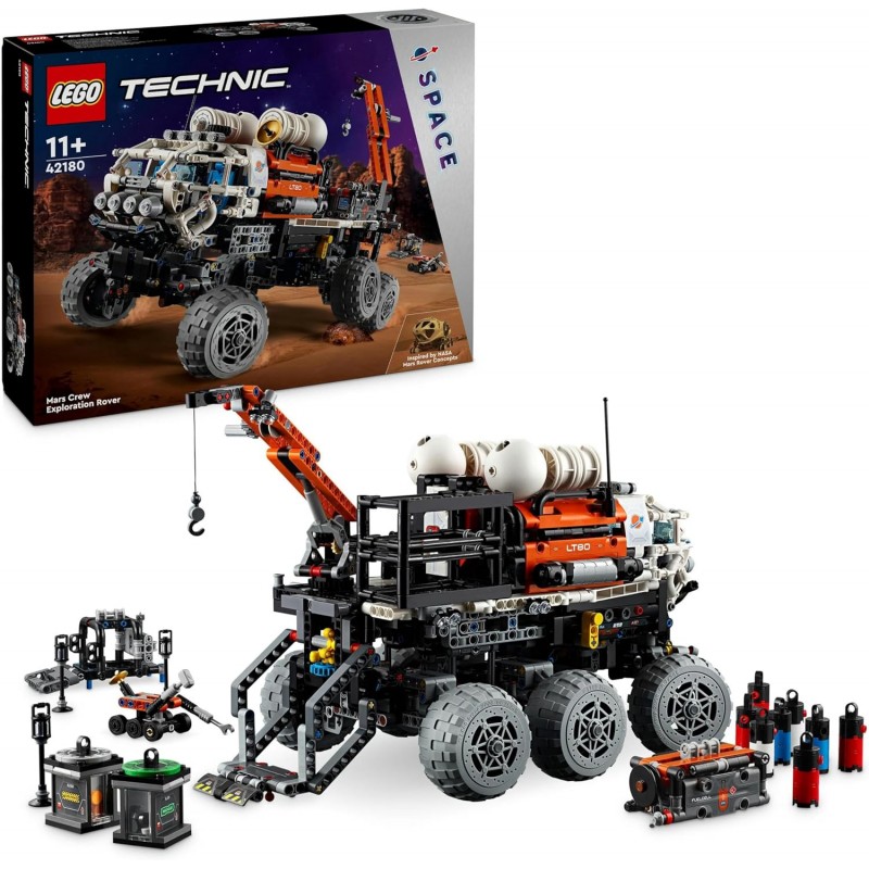Lego Technic 42180. Rover Explorador del Equipo de Marte. 1599 Piezas