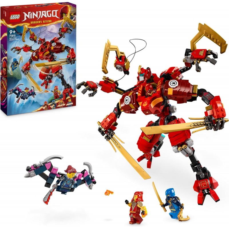 Lego 71812. Ninjago. Meca Escalador Ninja de Kai. 623 Piezas
