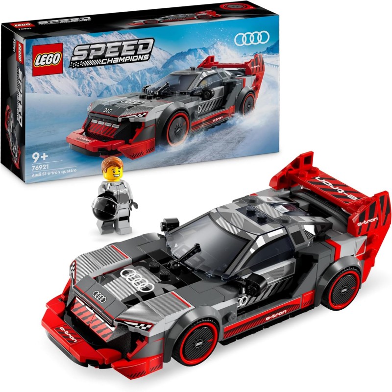 Lego 76921. Coche de Carreras Audi S1 E-Tron Quattro. 274 Piezas