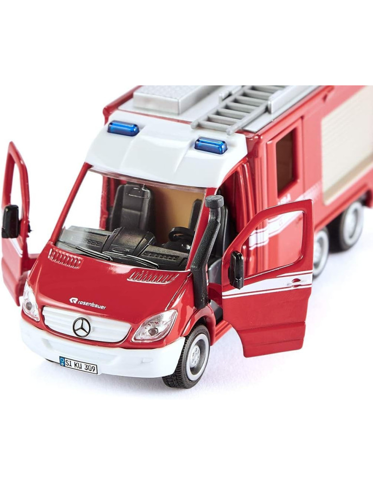 Siku 2113. 1/50 Camión Bomberos Mercedes-Benz Sprinter 6x6