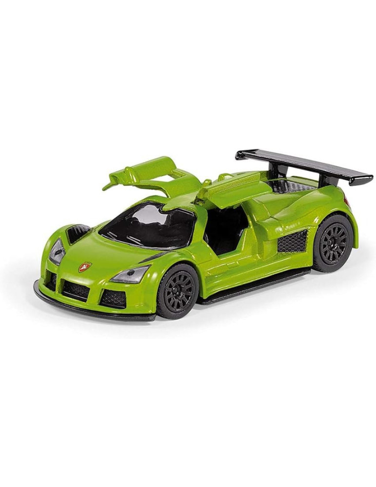 Siku 2544. 1/55 Coche con Remolque y Coche de carreras