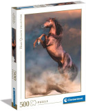 Clementoni 35521. Puzzle 500 Piezas. Wild Red Stallion. Caballo Salvaje