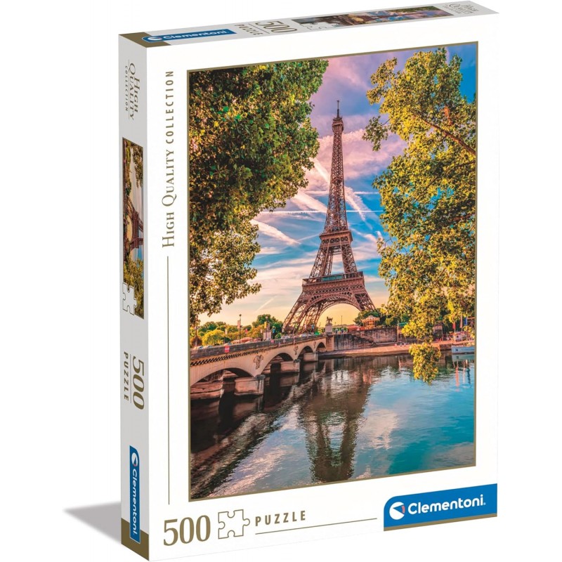 Clementoni 35524. Puzzle 500 Piezas. Torre Eiffel. Paris
