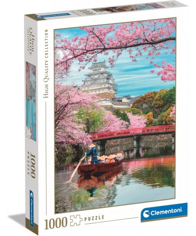 Clementoni 39819. Puzzle 1000 Piezas. Himeji Castle in Spring