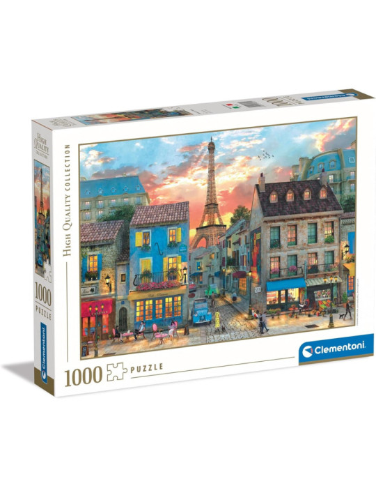 Clementoni 39820. Puzzle 1000 Piezas. Calles de Paris