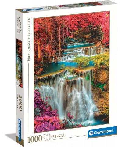 Clementoni 39821. Puzzle 1000 Piezas. Cataratas Coloridas