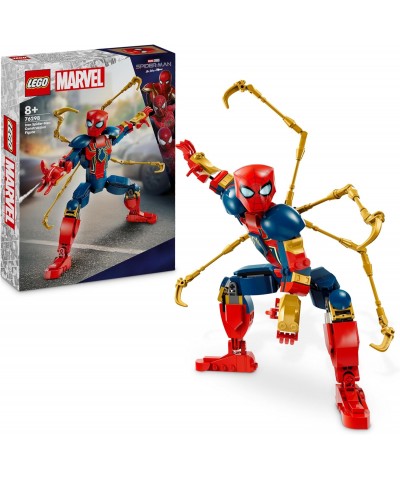Lego 76298. Marvel. Figura Articulada Iron Spider-Man. 303 Piezas