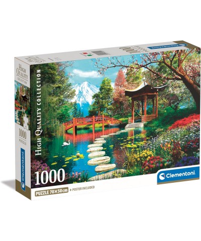 Clementoni 39910. Puzzle 1000 Piezas. Jardines de Fuji