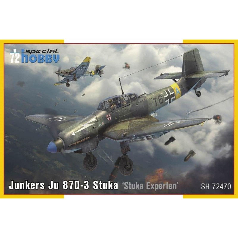 Special Hobby 72470. 1/72 Junkers JU 87D-3 Stuka Experten